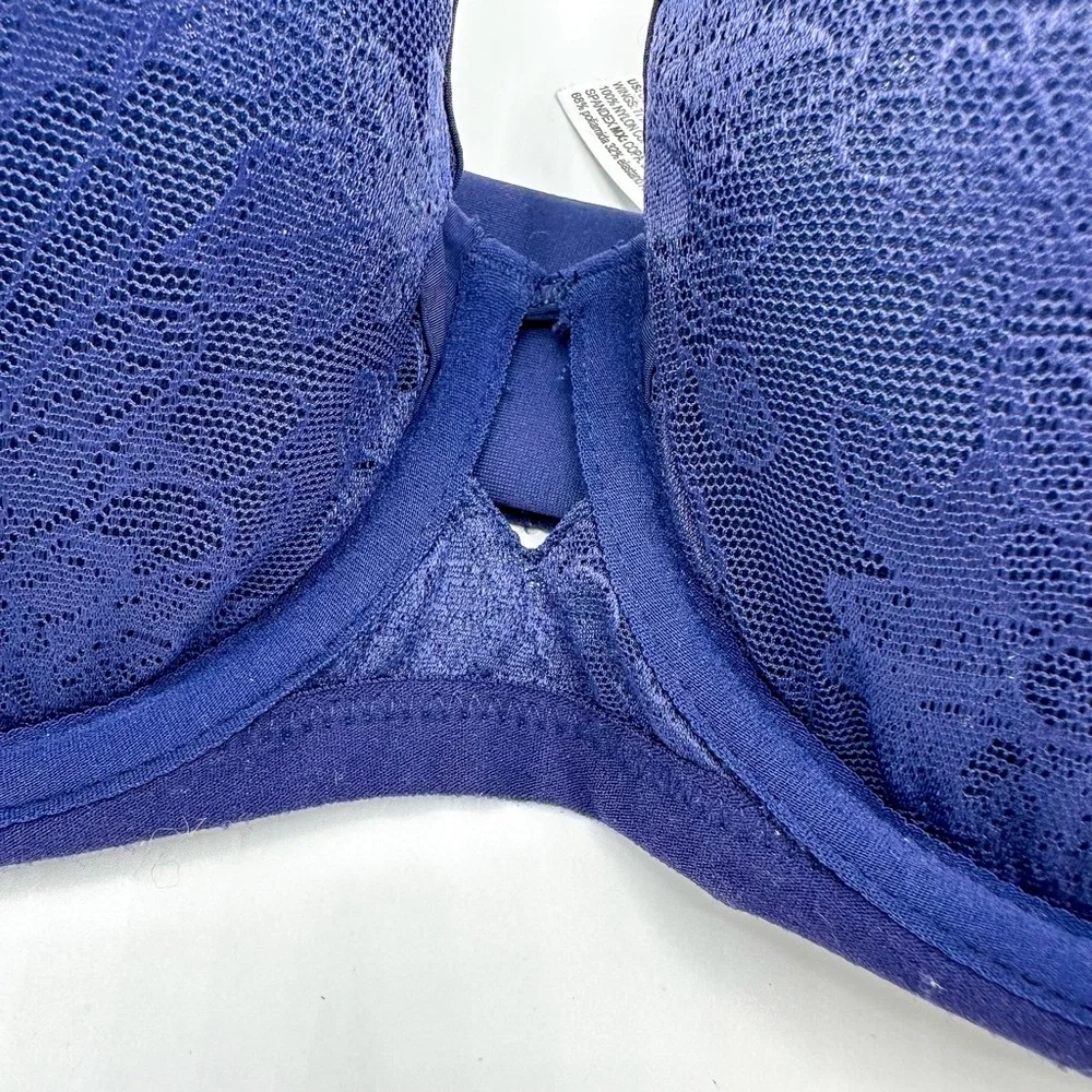 Soma Navy Lightest Lift Modern Coverage Bra